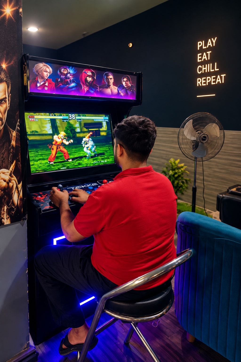 Arcade gaming machine at 21 Balls Meerut